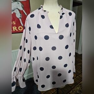 Cato Polka Dot Top XL